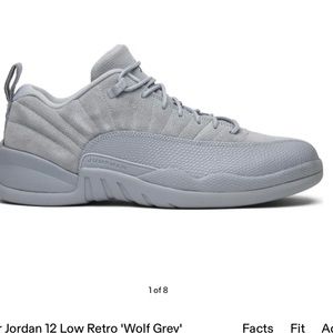 Jordan 12 Retro Low Wolf Grey 2017 men’s size 11 great condition